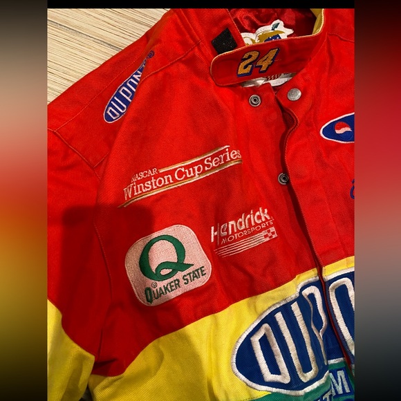 Jeff Hamilton Vintage DuPont NASCAR Jacket Wow - Picture 7 of 12